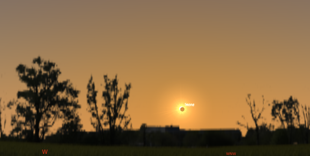 Sonnenfinsternis 2026 - 20.00